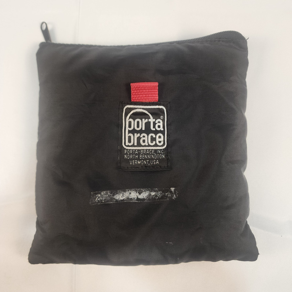 Porta Brace Soft Zippered Pouch Bag Black Nylon Camera Accessories Case